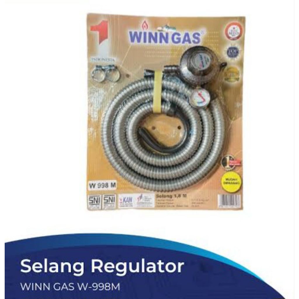 REGULATOR DAN SELANG WINN GAS