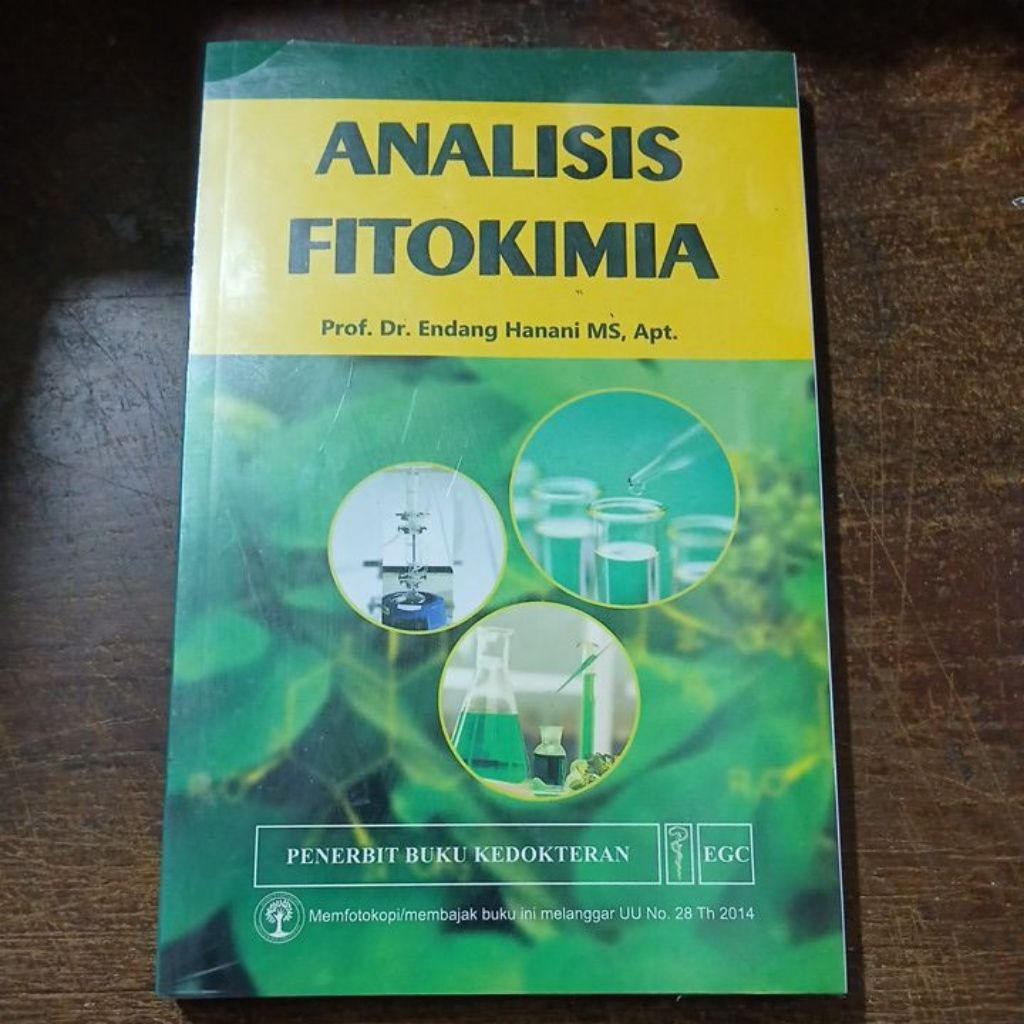 Buku Original Analisis Fitokimia ~ EGC