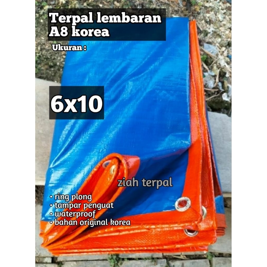 terpal plastik 6x10 meter type a8 jumbo