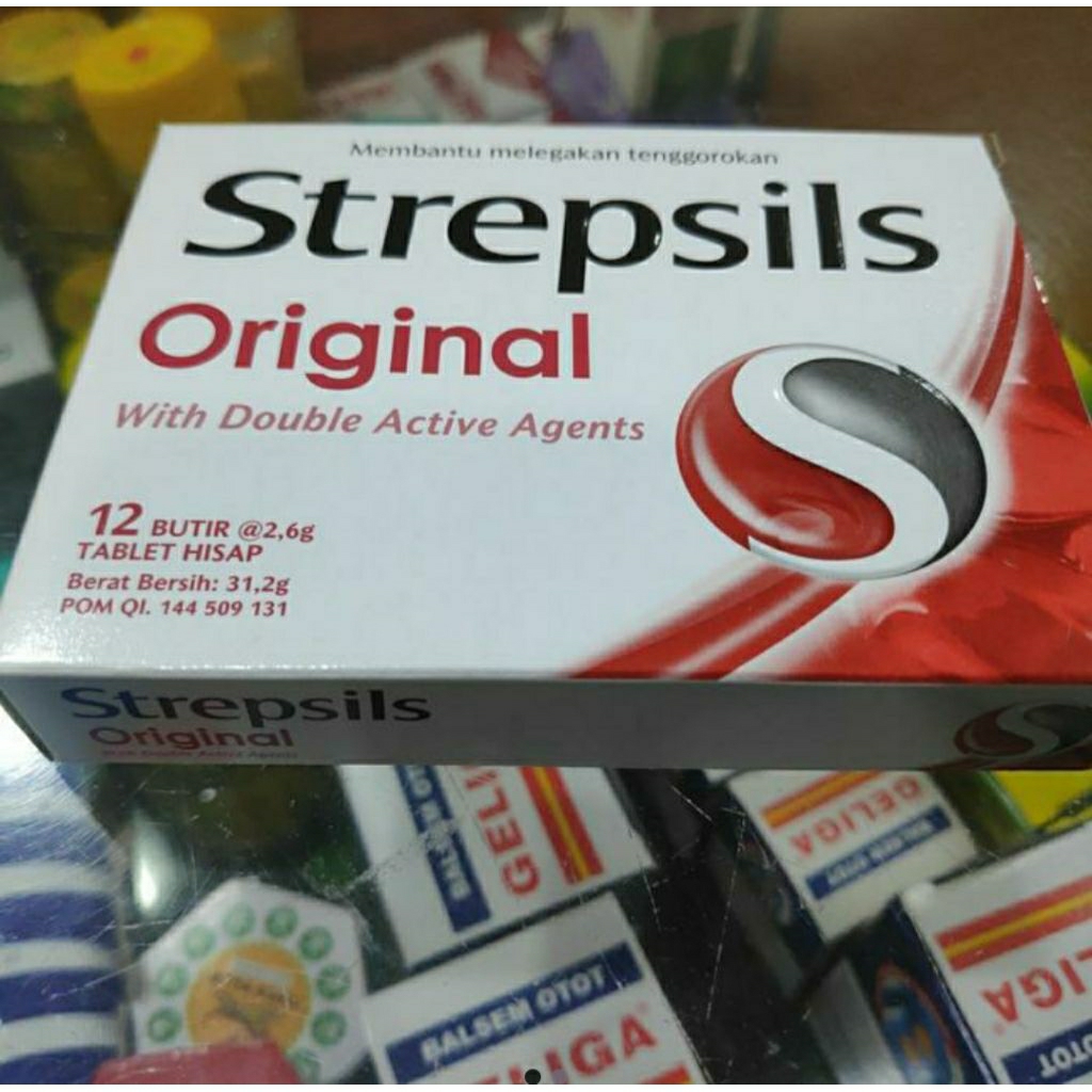 

Strepsils original 12 butir