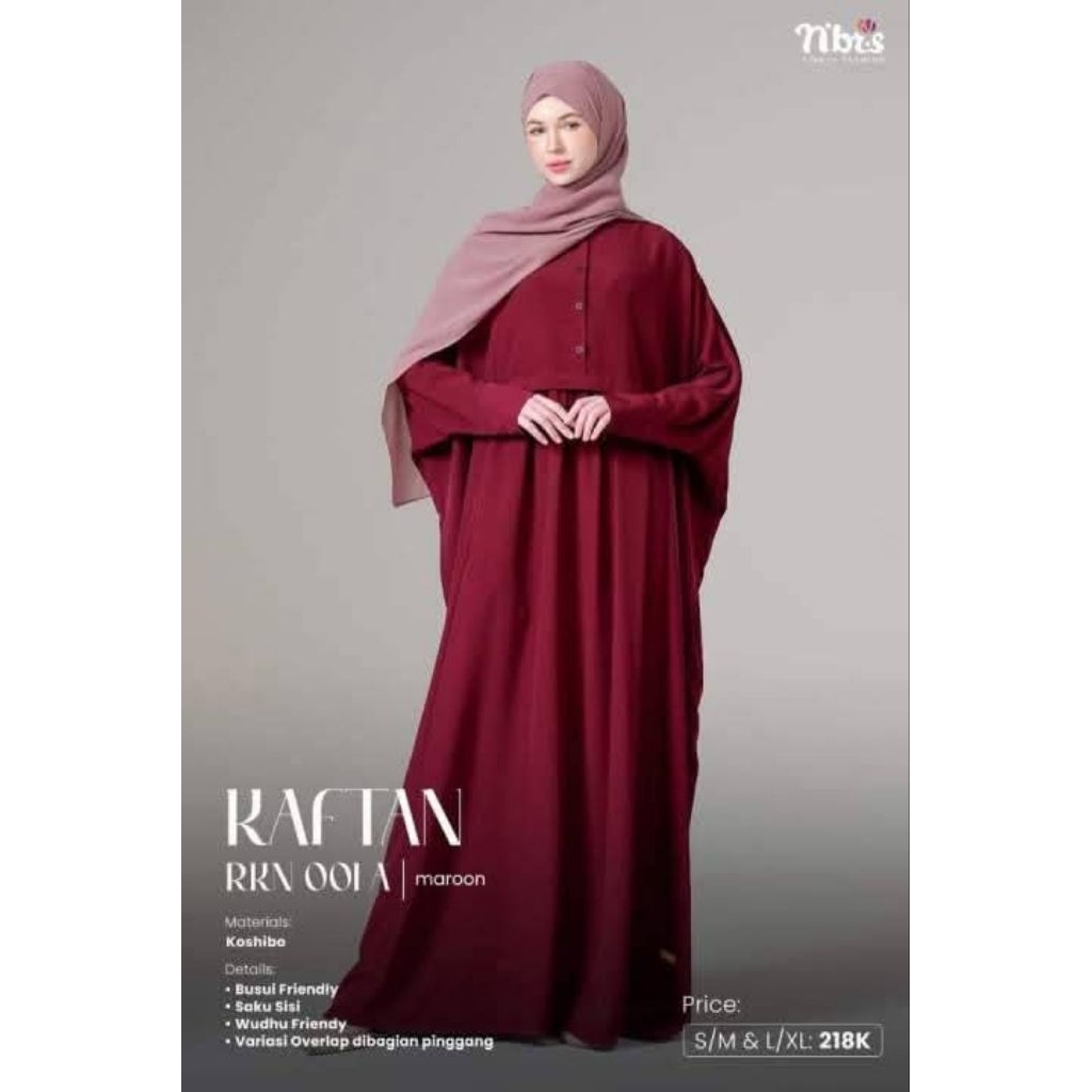 SALE 50% NIBRAS KAFTAN PREMIUM RKN 001A_KAFTAN NIBRAS TERBARU