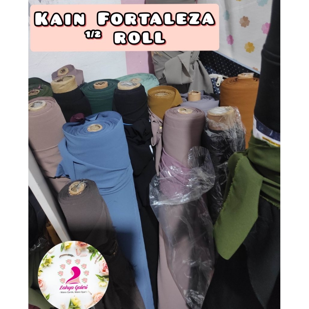 KAIN Fortaleza ½ Roll isi 25yard berat 6kg ZAHYA GALERI