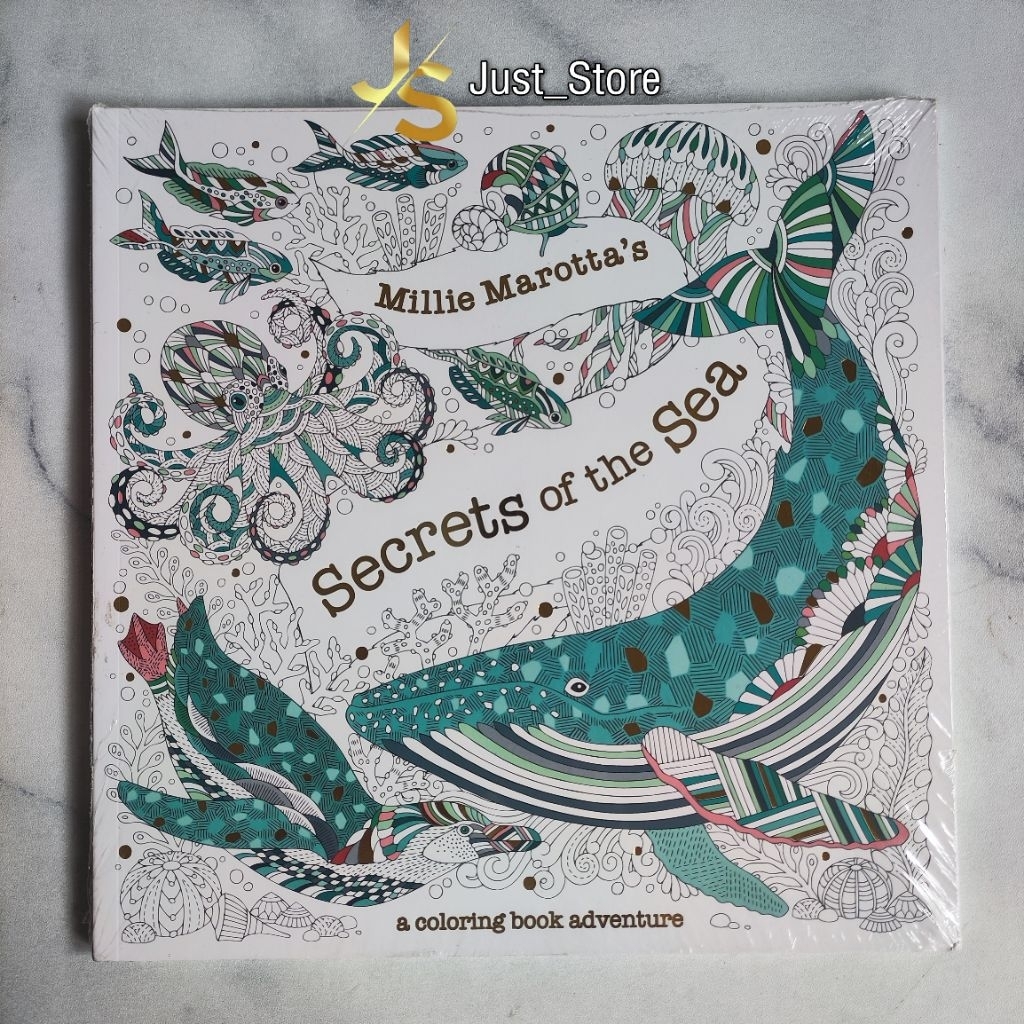 Millie Marotta's Secrets of the Sea: A Coloring Book Adventure (A Millie Marotta Adult Coloring Book