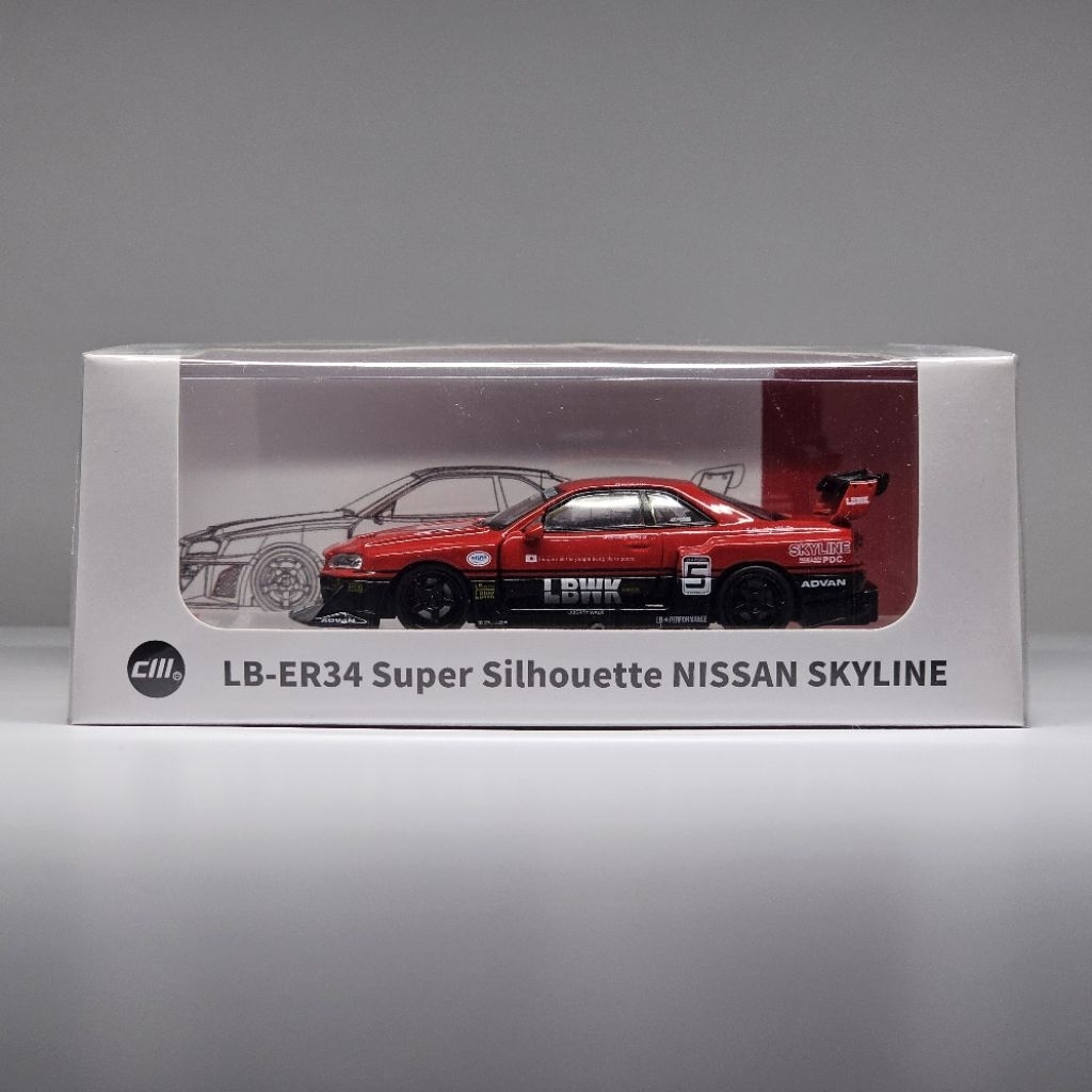 CM Model Nissan Skyline GTR R34 LBWK