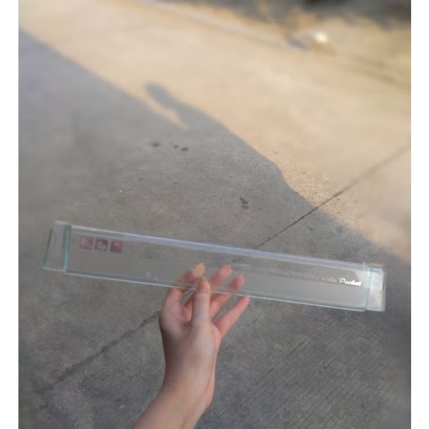 RAK BOTOL KULKAS POLYTRON pr15 pr16 pr18 tempered glass bunga / baleza bekas copotan