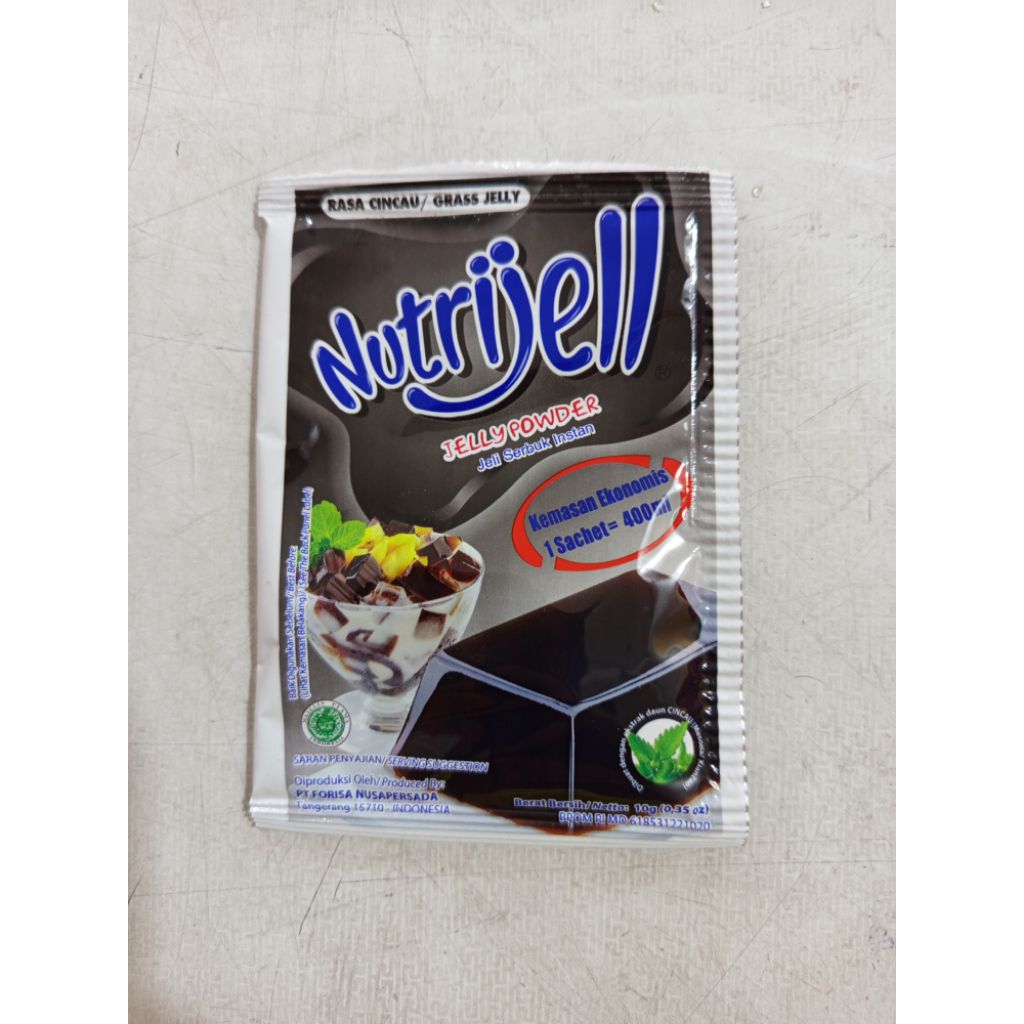 

NUTRIJELL rasa cincau hitam 10gram