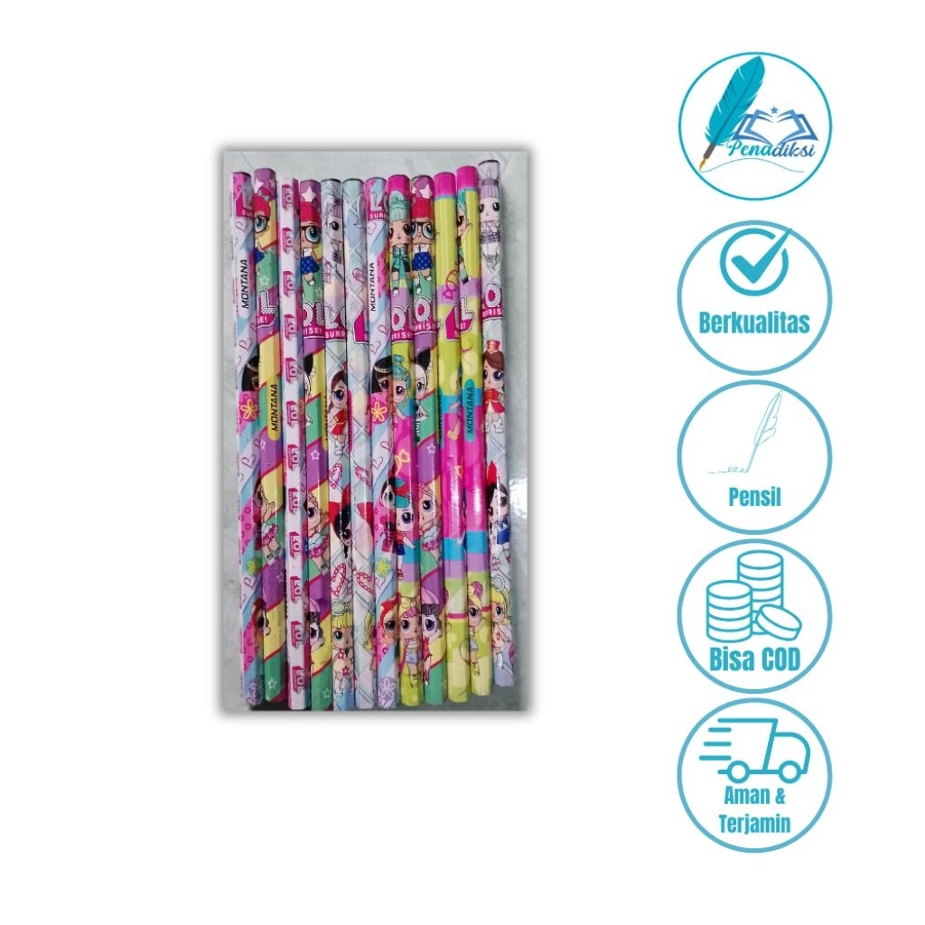 

Pensil Karakter Montana Lol Surprise! 2B Harga Satuan