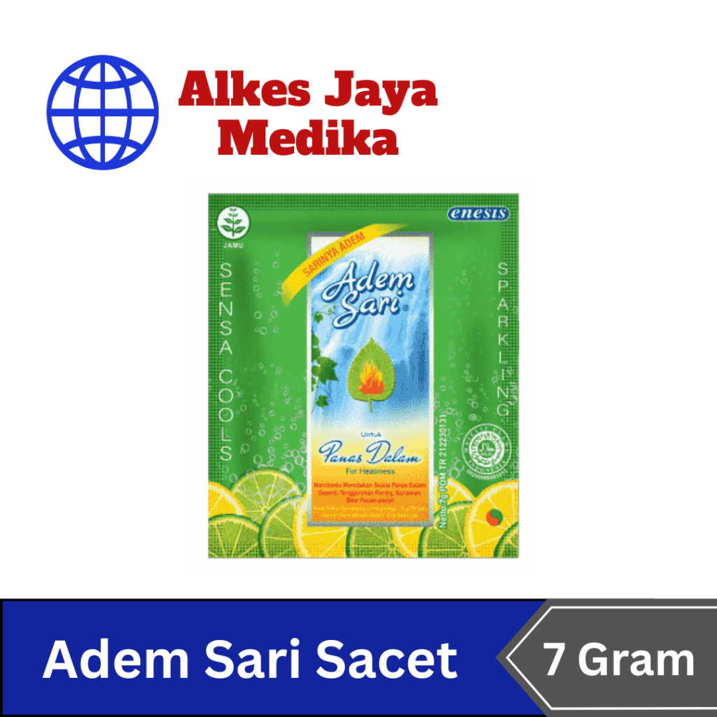 

Adem Sari Sachet 7gram - Pereda Panas Dalam