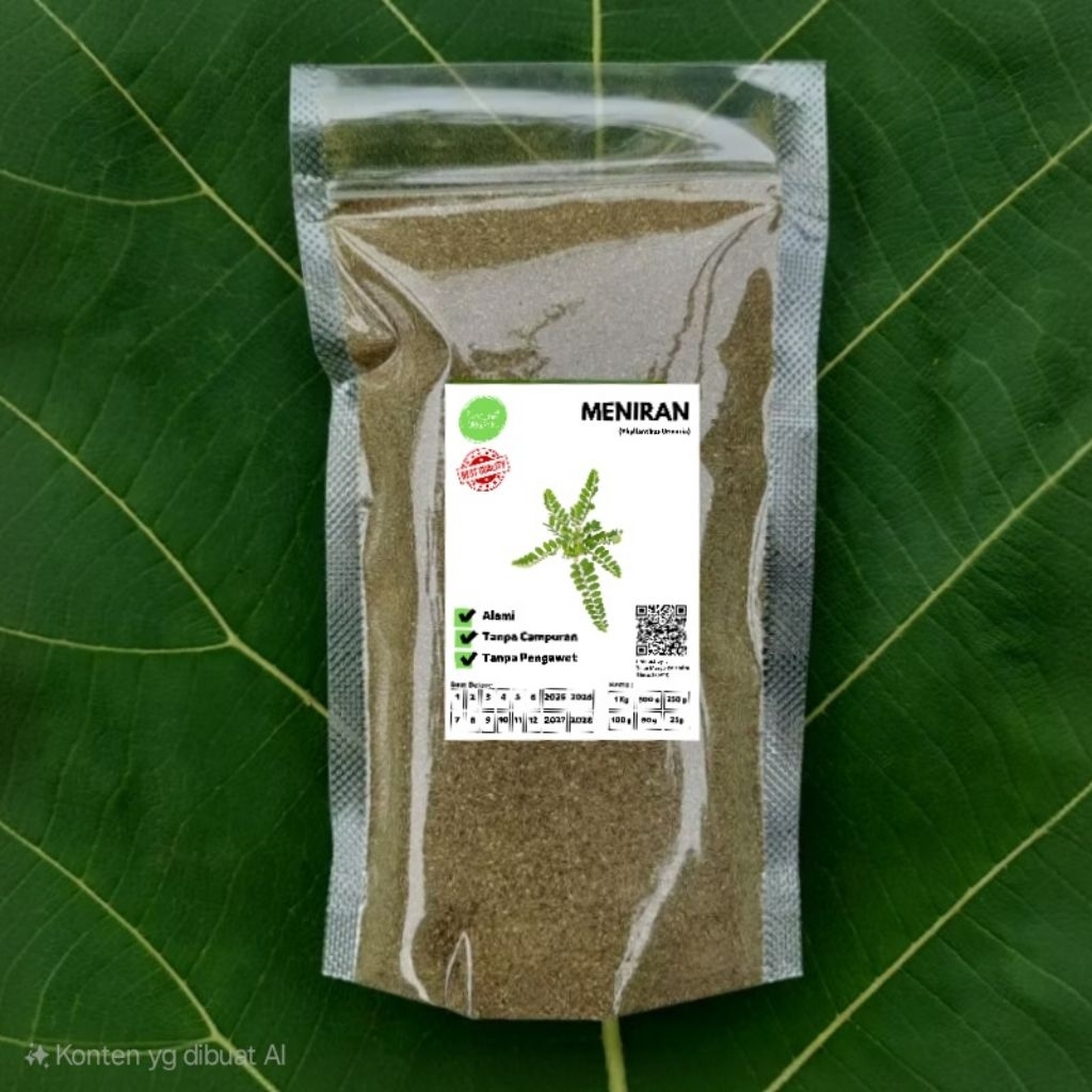 

Serbuk Meniran 100 Gram Bubuk Murni