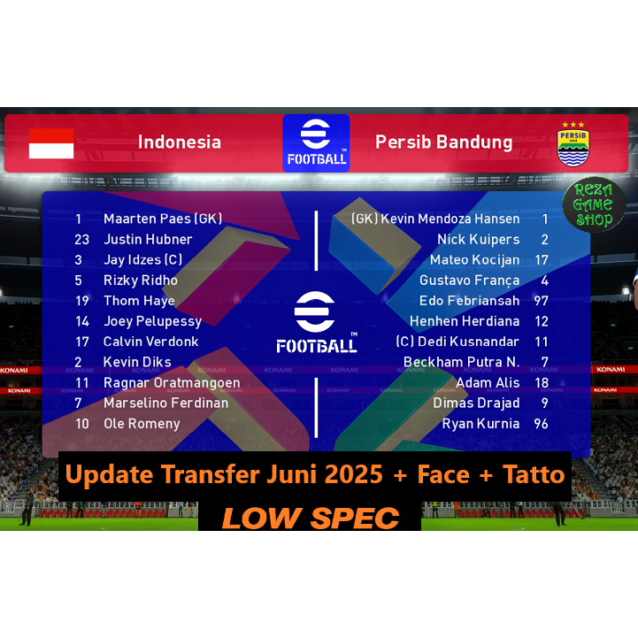 PES 2017 FULL PATCH TERBARU | GAME PC | GAME LAPTOP | GAMING