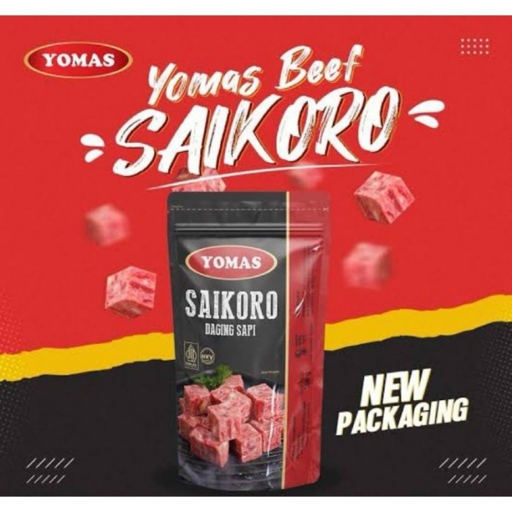 

Yomas Daging Sapi Meltique Saikoro Halal & Higienis 500 G