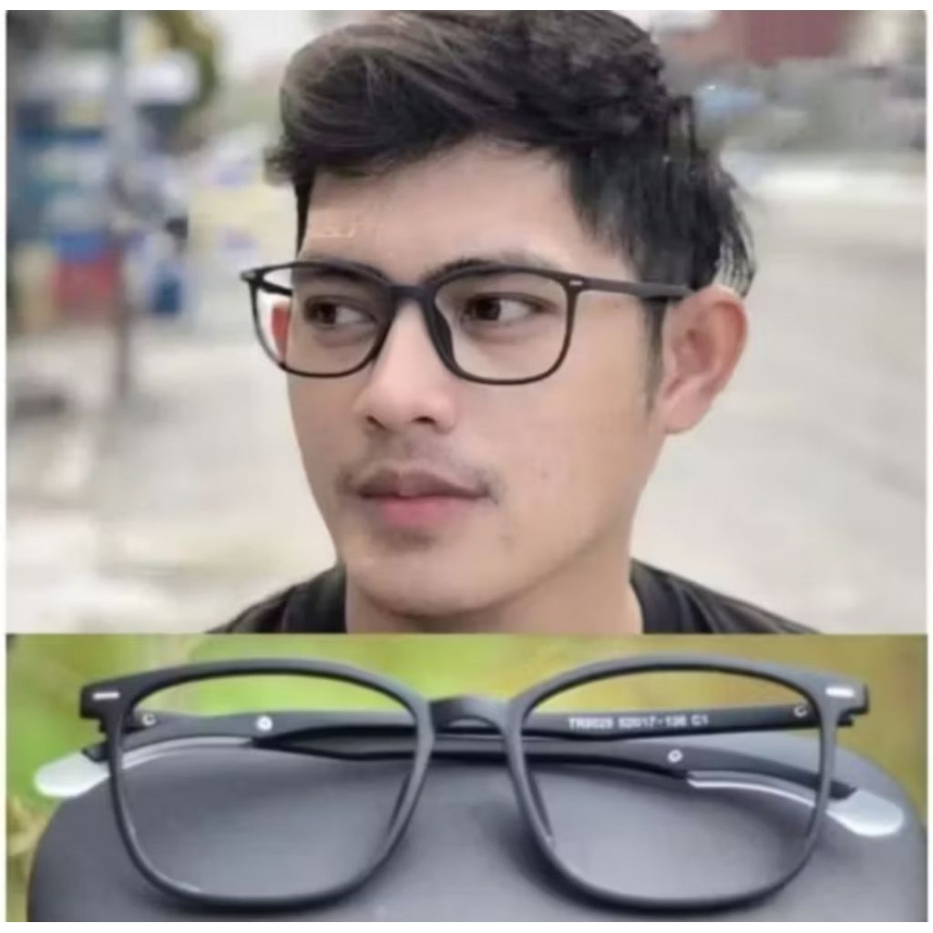 Kacamata Minus Photocromic Silinder Wanita Pria Anti Radiasi Blueray Kaca Mata Optik Frame