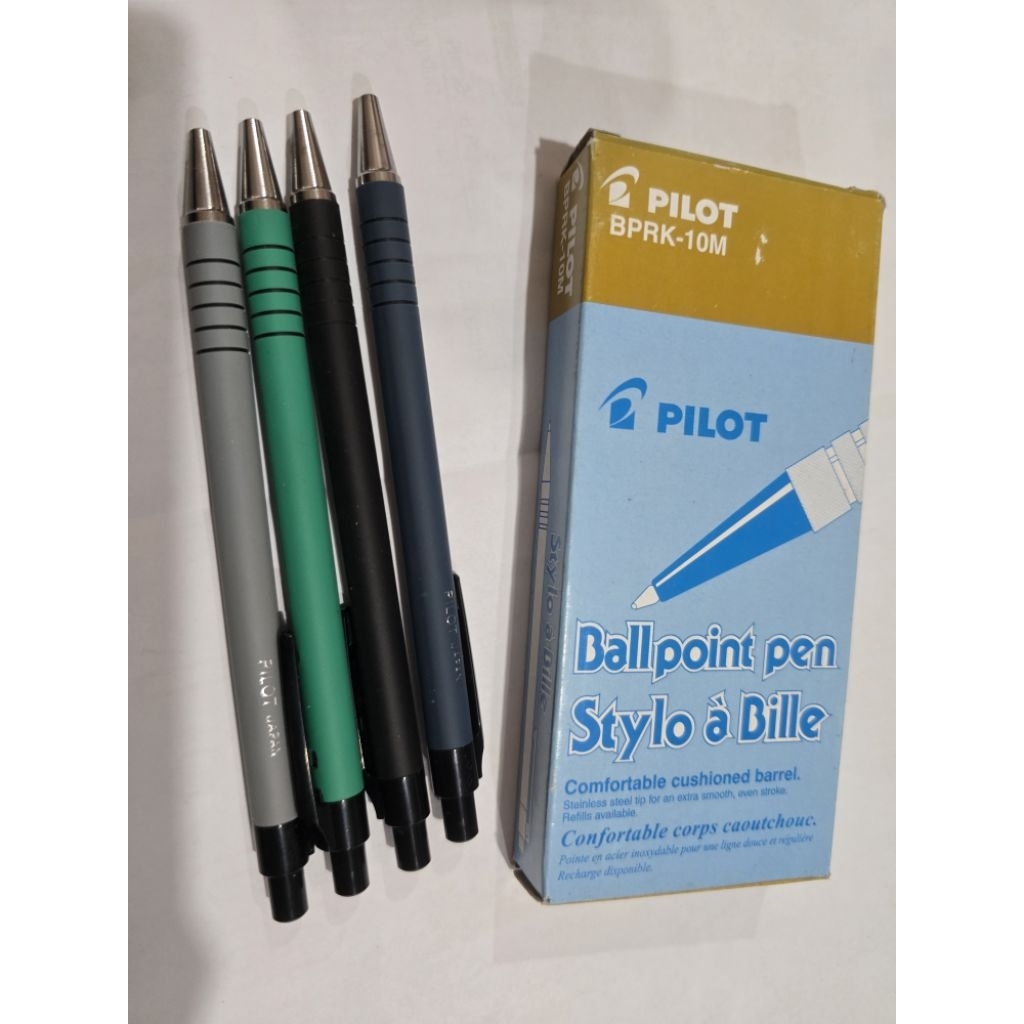 

PULPEN MEKANIK PILOT BPRK-10M HITAM 0.5MM PULPEN PILOT 0.5MM