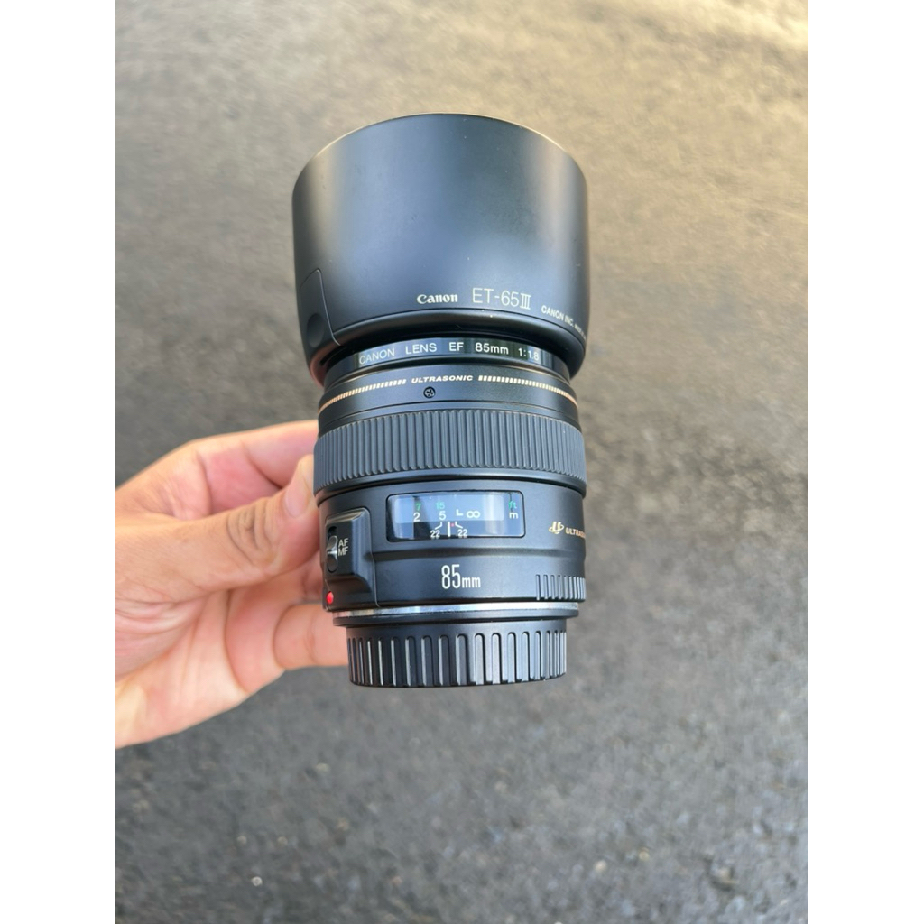 Lensa canon 85mm usm f1.8 - lensa fix canon bokeh canon