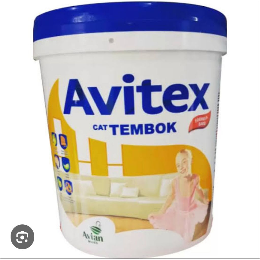 Cat tembok / Cat Plafond / Cat Avitex 25 kg