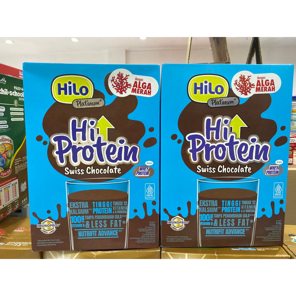 

BELI 2 LEBIH HEMAT Hilo platinum protein swiss chocolate