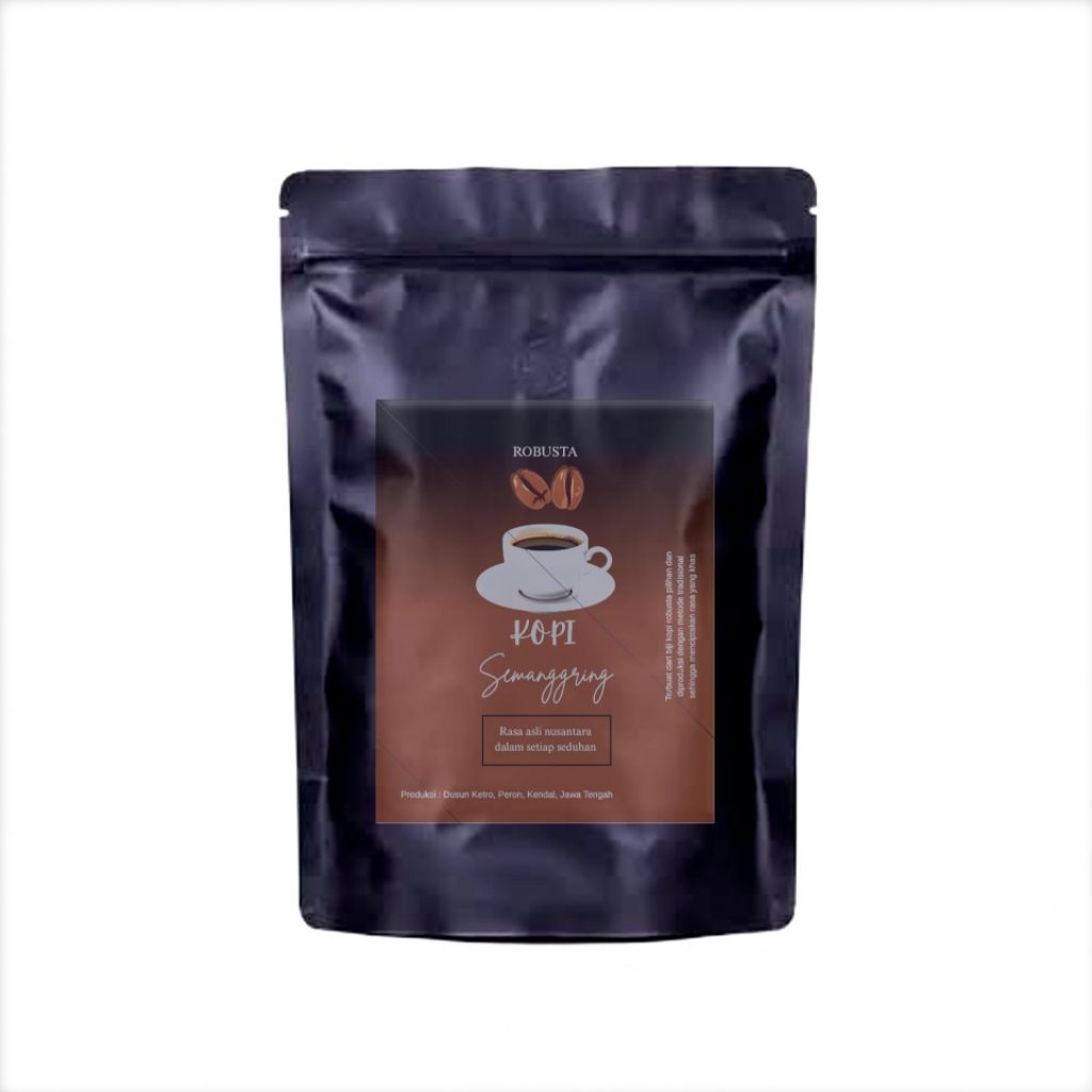 

Kopi Semanggring, Kopi 100% Asli Robusta