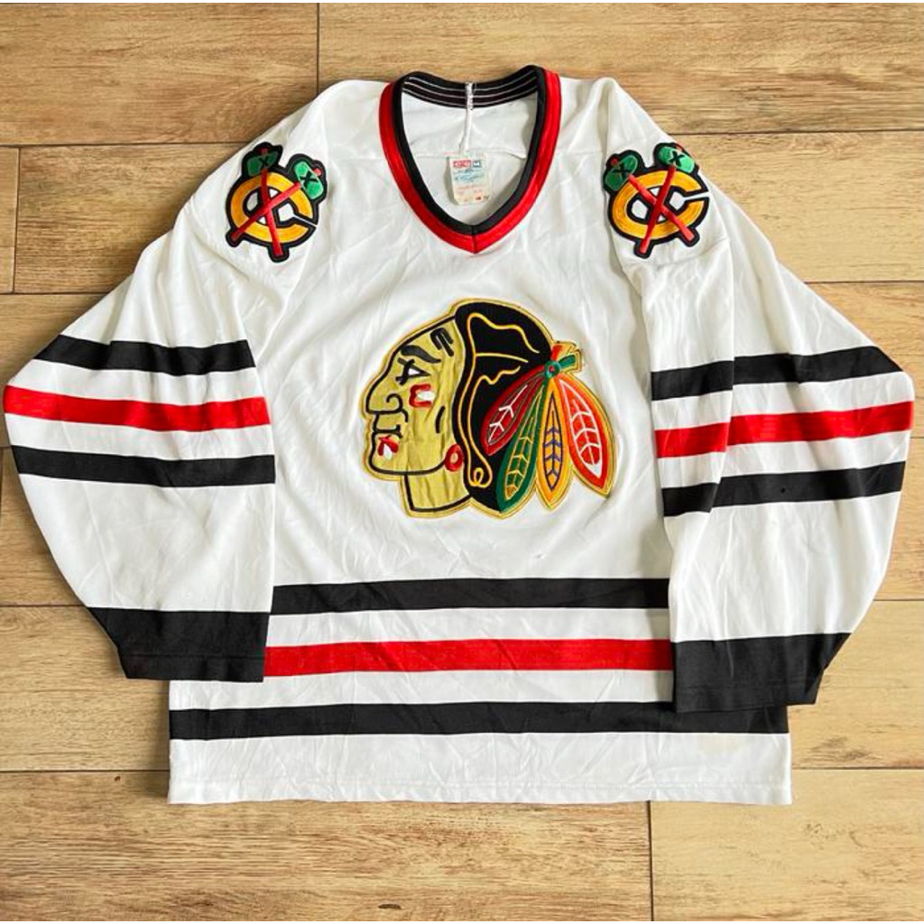 Jersey Original CCM Chicago Black Hawk  Size M fit L