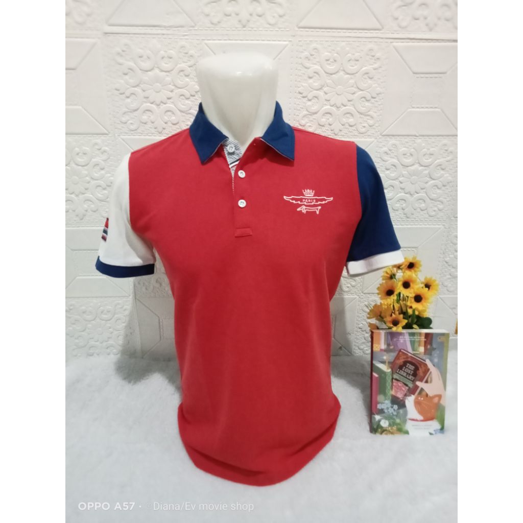 kaos kerah polo Louis castle