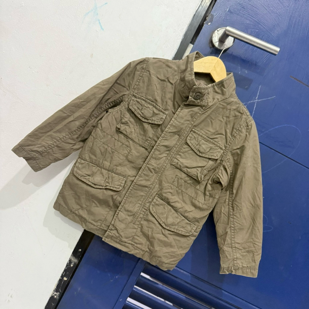 preloved jaket parka anak GAP 3-4 tahun