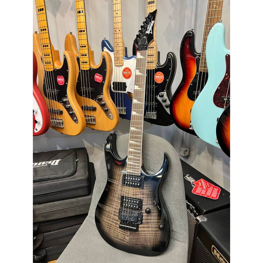 IBANEZ ORIGINAL GRG320FA TKS Up Down Transparent Black Sunburst - GRG 320 FA GRG320 FA TKS