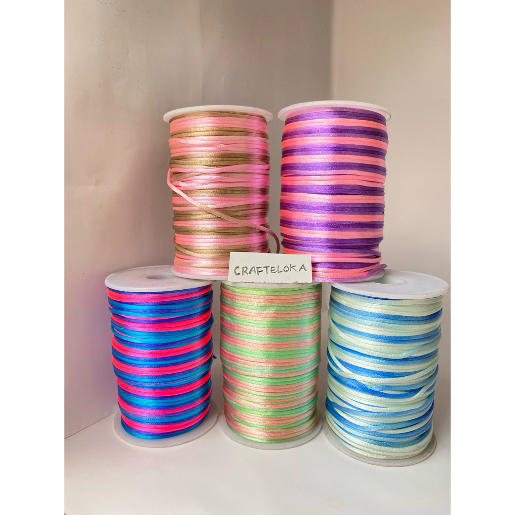 

Tali Satin gradasi 2mm (10meter) Murah 078