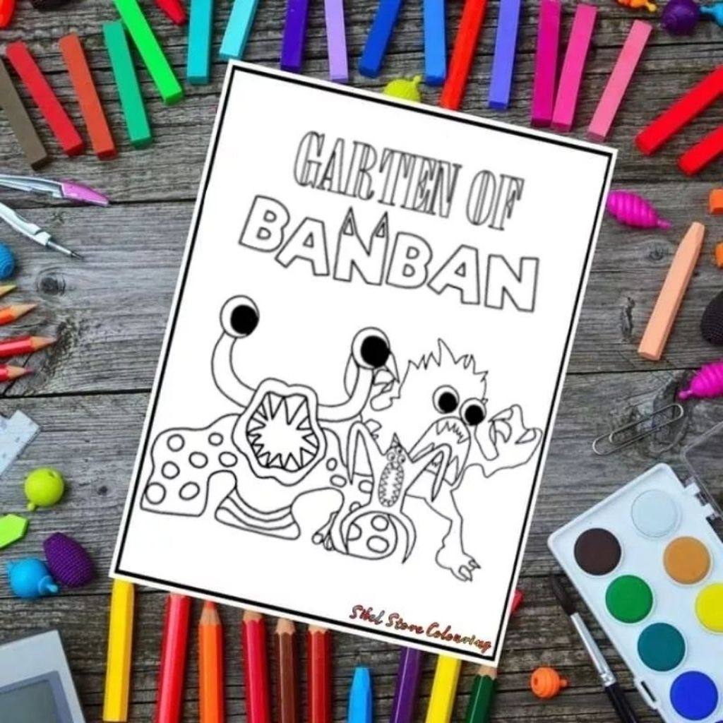 

Kertas Mewarnai Gambar Anak Tema Garten of Banban V2 (10 Gambar)
