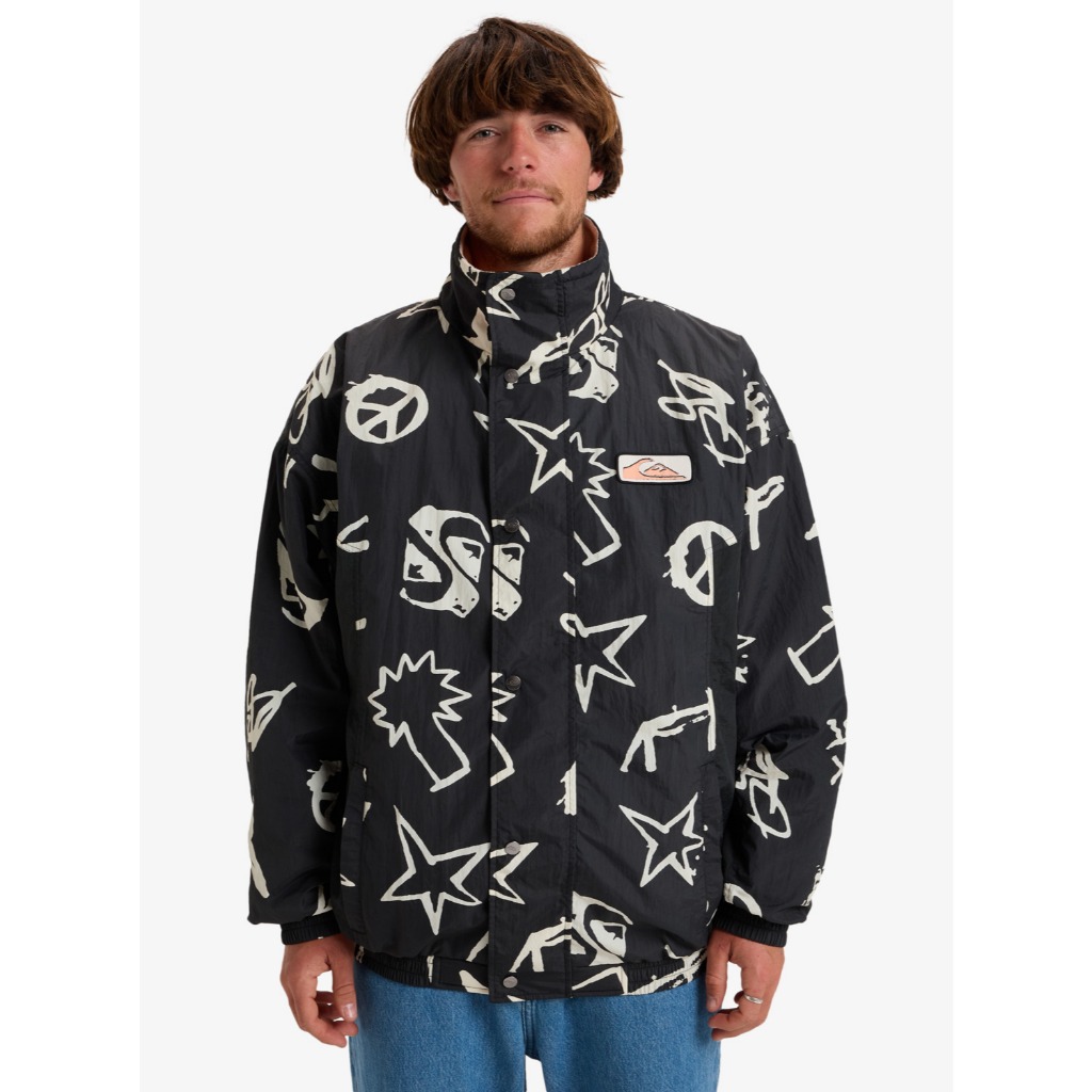 Jaket Quiksilver Take Us Back Bomber Jacket Original
