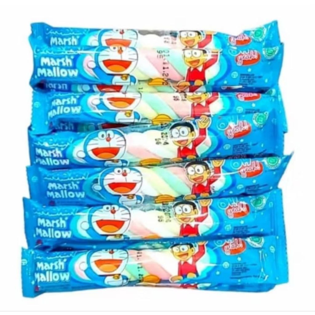 

MARSHMALLOW DORAEMON ANEKA RASA ISI 20 PCS
