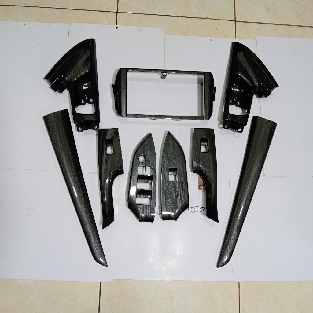 panel Wood Innova reborn panel dashboard Innova reborn karbon glossy