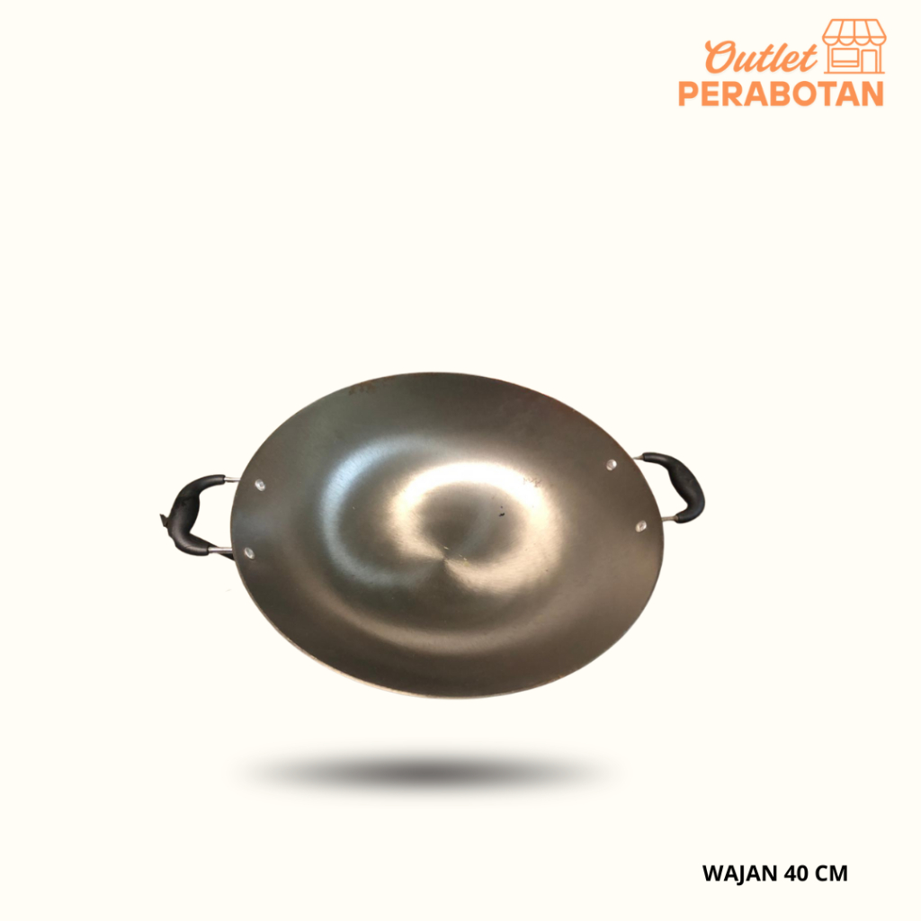 Ay00 [CUCI GUDANG ] IRON PAN 40CM-CAST IRON PAN