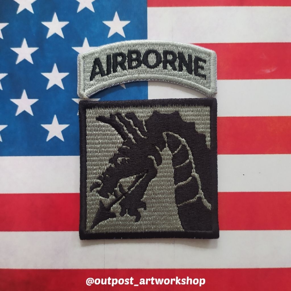 Patch 18th Airborne Infantry Army Combat Uniform US Army