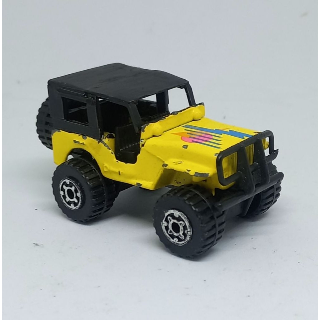 matchbox 4x4 jeep willys laredo wrangler loose diecast junk custom (t)