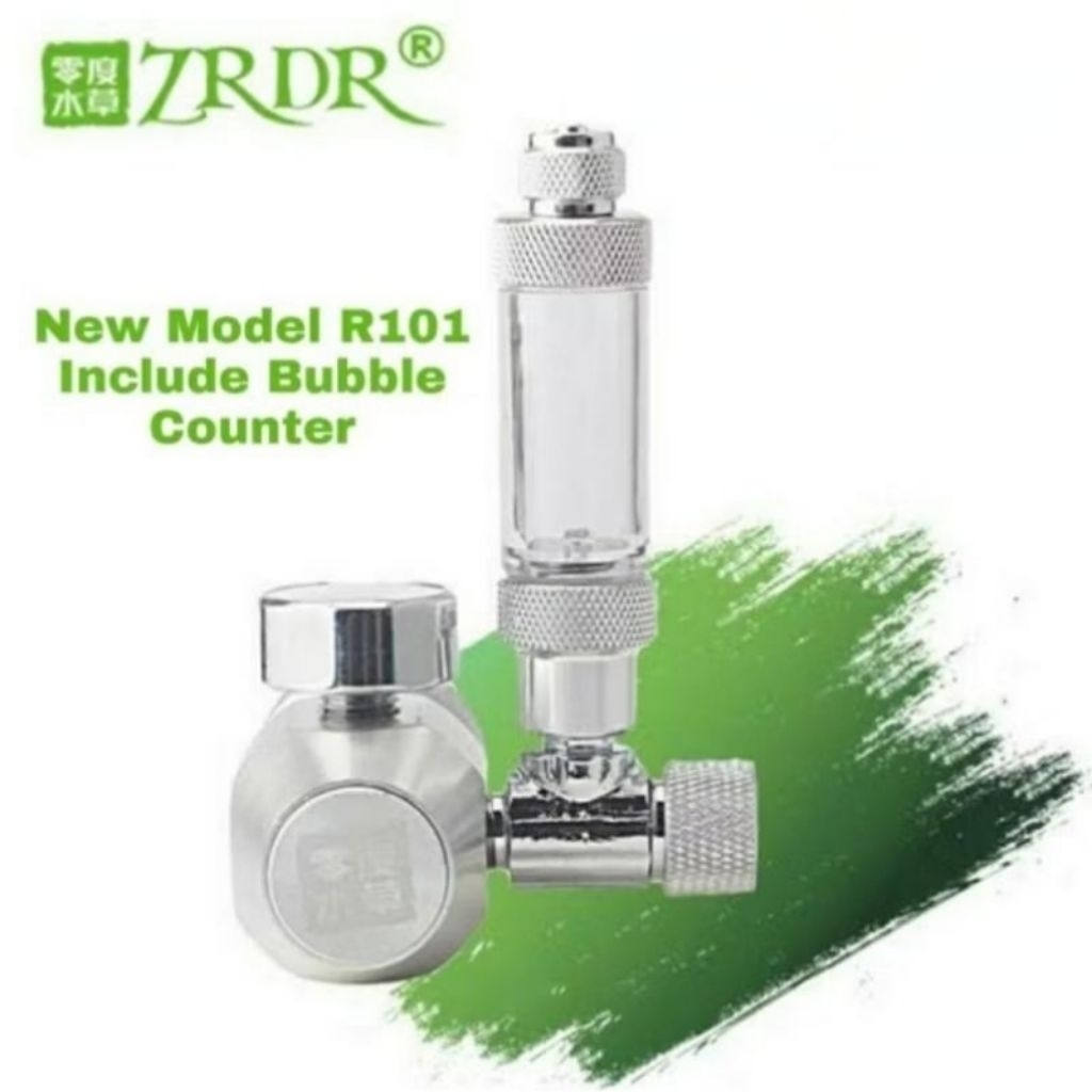 Regulator co2 Aquascape cocok untuk semua ukuran tabung co2 Aquascape