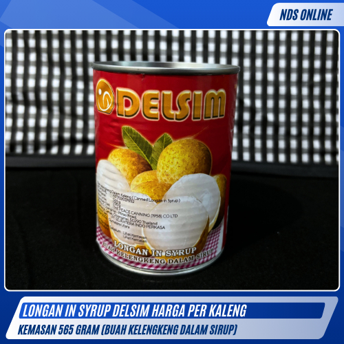 

Longan in Syrup DELSIM 565gr – Kelengkeng Kaleng dalam Sirup Manis | Buah Import Thailand