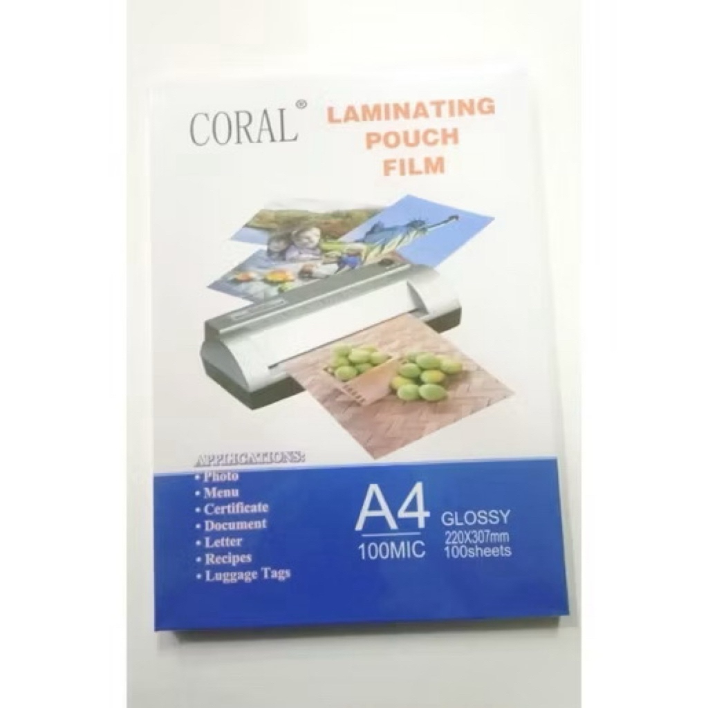 

Laminating Coral uk A4