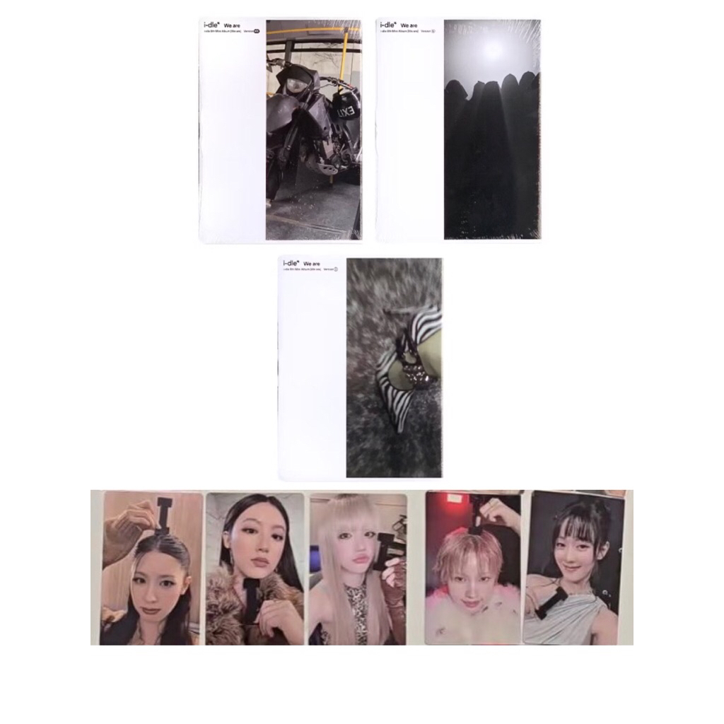 READY STOCK SEALED + POSTER i-dle We Are 8th Album Reguler Ver Good Thing Miyeon Minnie Soyeon Yuqi 