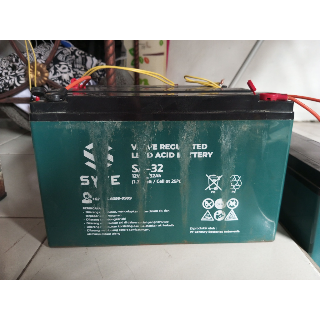 Baterai Motor Listrik PSU 48v 32Ah, 12v 32Ah