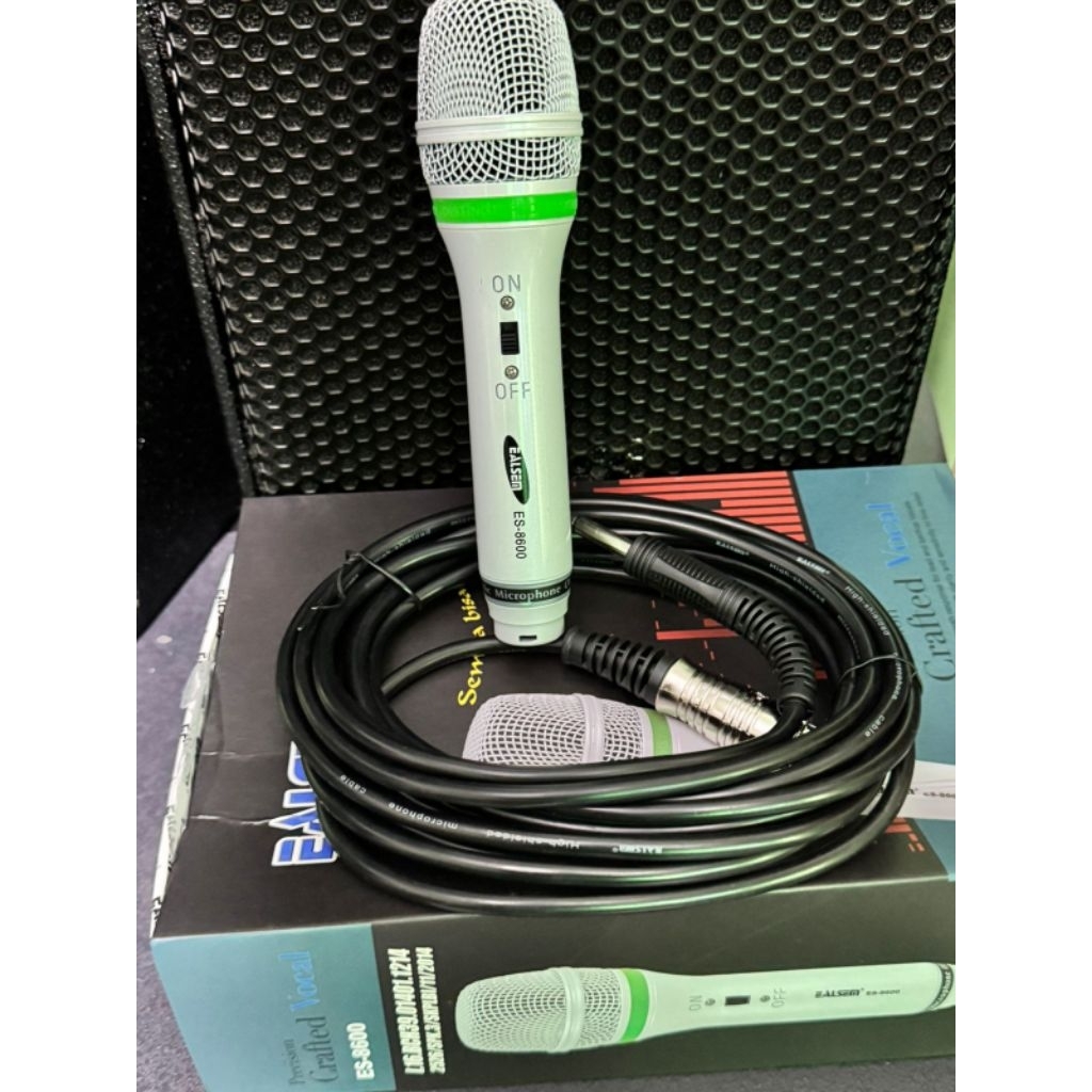 MICROPHONE VOCAL EALSEM ES 8600 ORIGINAL - Mic Vocal kabel EALSEM