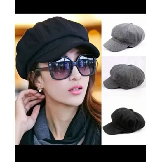 topi / topi detektif / topi trendy / topi 13
