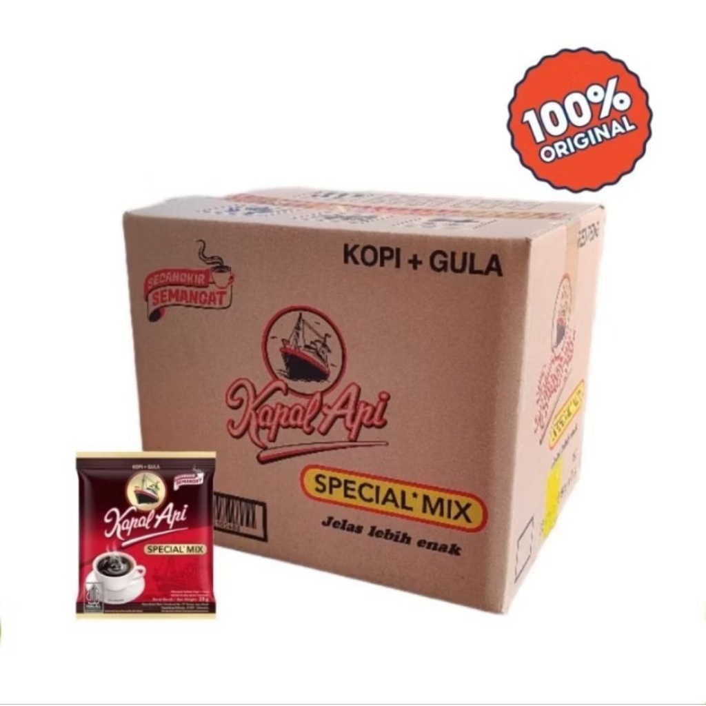 

Kapal api special mix 1 dus= 12 renceng, 1renceng = 10 pcs