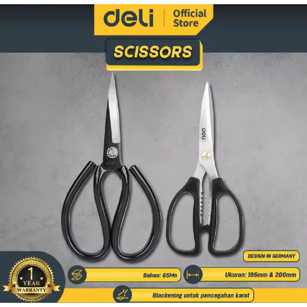 

Deli Gunting Serbaguna Ukuran Besar dan Tajam (Kode.EDL261X).