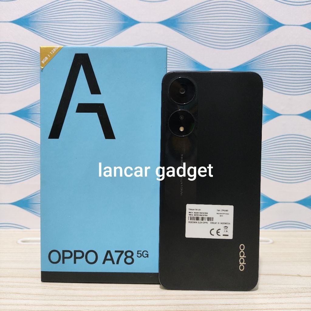 OPPO A78 5G 8/128GB SECOND