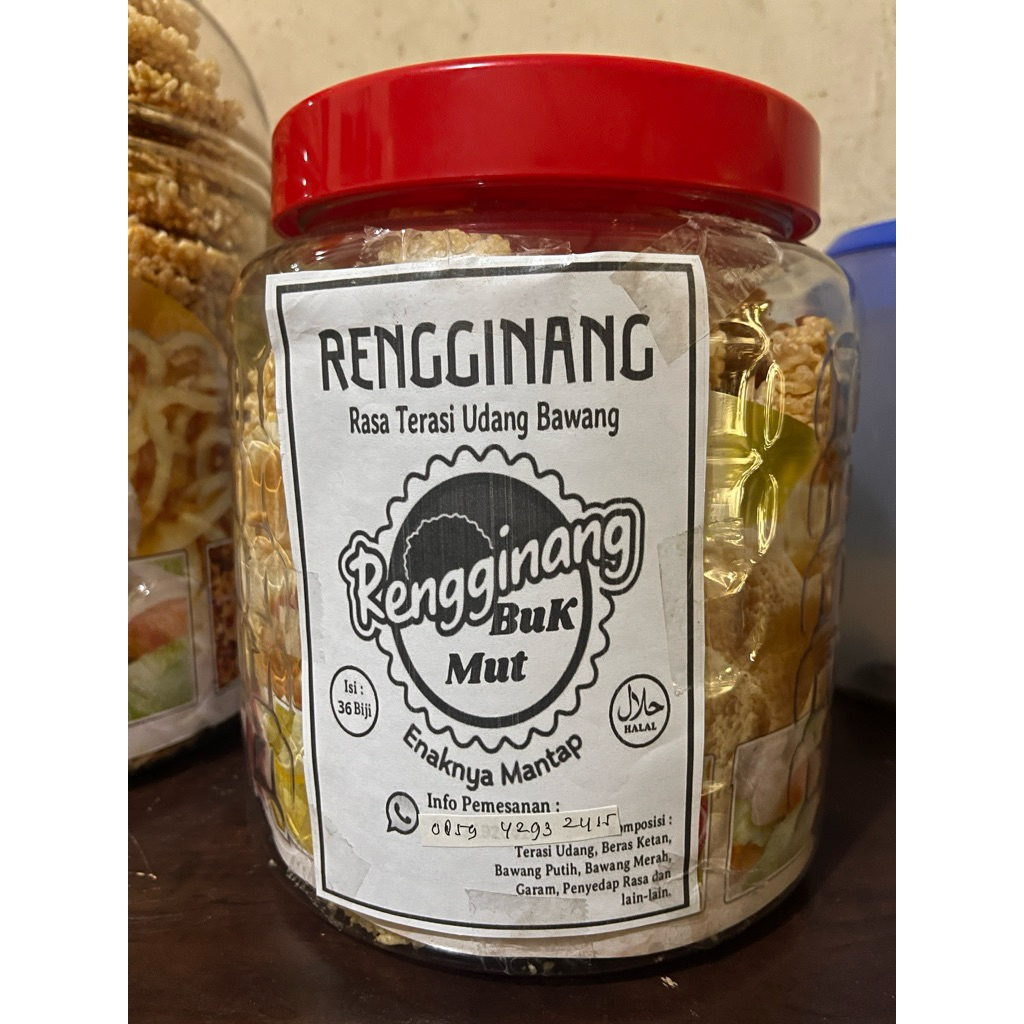 

RENGGINANG MATANG Uk. Toples Sedang