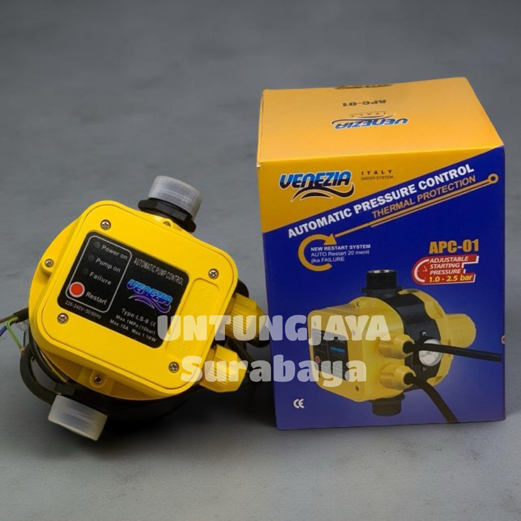 AUTOMATIC PRESSURE CONTROL VENEZIA 01 // APC VENEZIA-01 // OTOMATIS POMPA AIR VENEZIA 01