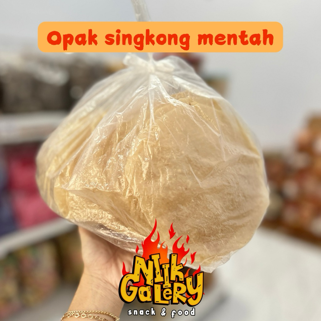 

Opak singkong mentah isi 50