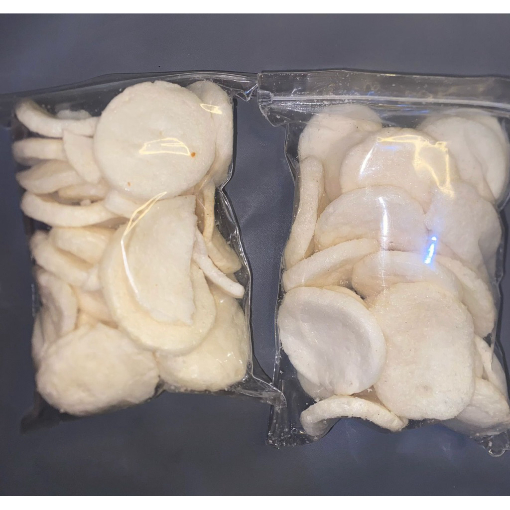 

KERUPUK IKAN KOIN GURIH/KRUPUK BANGKA/KEMPLANG/KRUPUK IKAN COIN/Agen Snack Murah