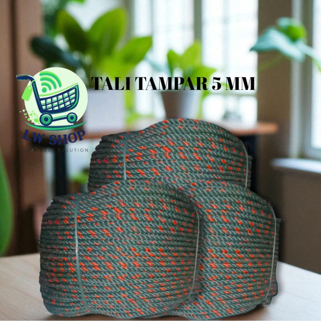 

Tali Tambang| Tali Tampar 5mm| Tali Tampar 1 Roll
