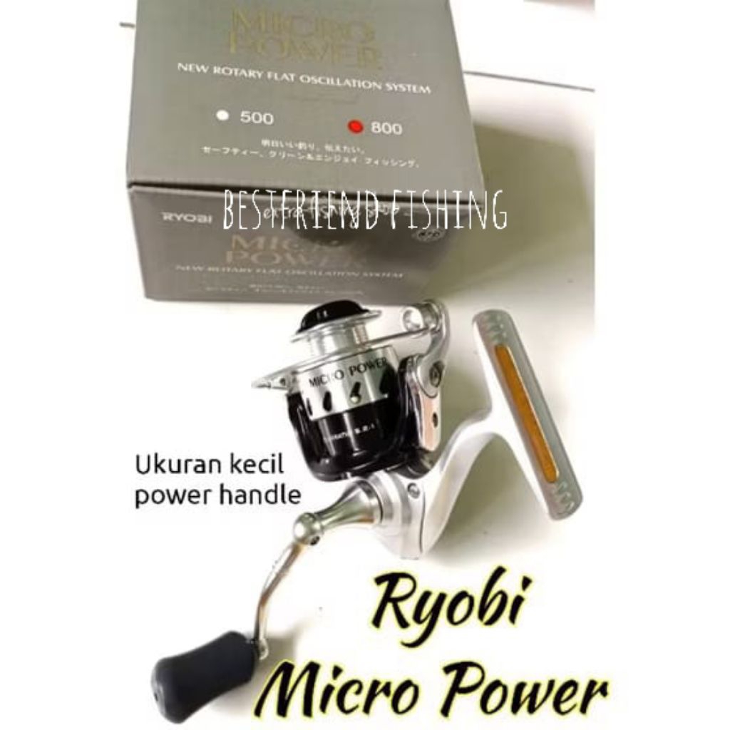 Reel Ryobi Micro Power 800 power handle