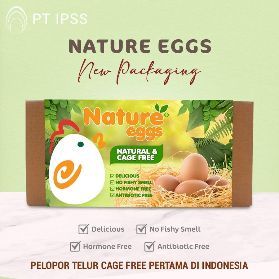 

Nature Eggs 8 butir (telur sehat dan gurih kaya omega 3)
